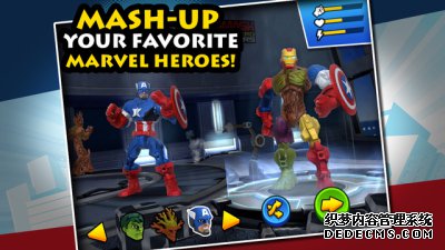 《混合破坏:漫威超级英雄合体》游戏截图